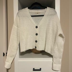 Chelsea & Violet knit sweater w/ buttons